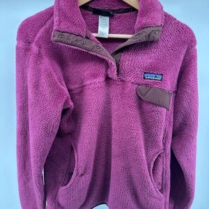Patagonia Women's Magenta Teddy Jacket